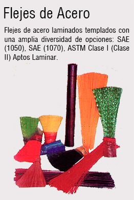 Flejes de acero laminados templados con una amplia diversidad de opciones.